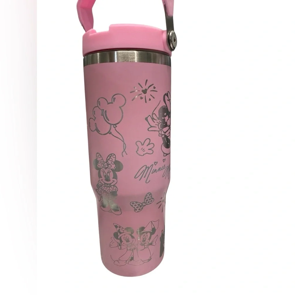 Mickey and Minnie Laser engraved 30oz Tumbler.